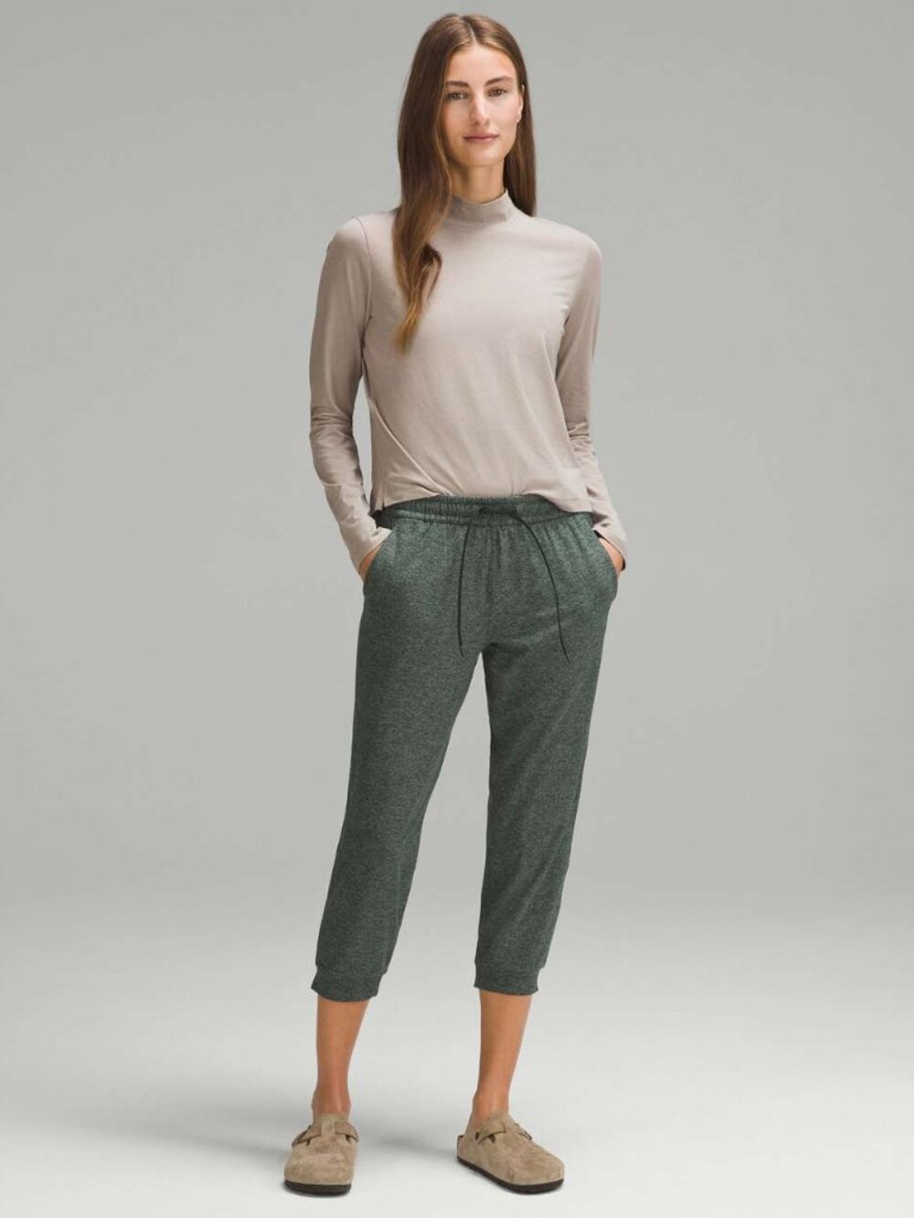 Lululemon Soft Jersey Classic-Fit Mid-Rise Cropped Jogger
